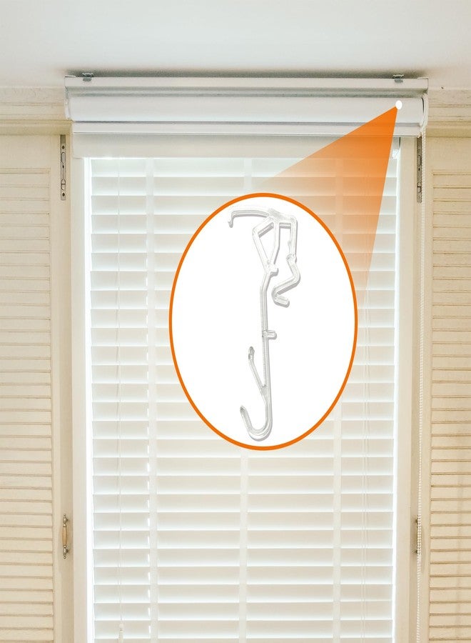 FIX ZHANG 10 Pieces-Horizontal Wood Blind Hidden Valance Clip Replacement for Hunter Douglas - Image 2